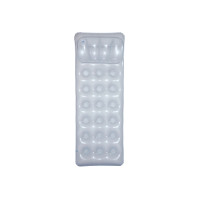 Produktbild för Bestway 43024, Grå, Transparent, Badmadrass, Vinyl, 90 kg, 6...
