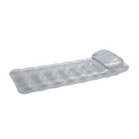 Produktbild för Bestway 43024, Grå, Transparent, Badmadrass, Vinyl, 90 kg, 6...
