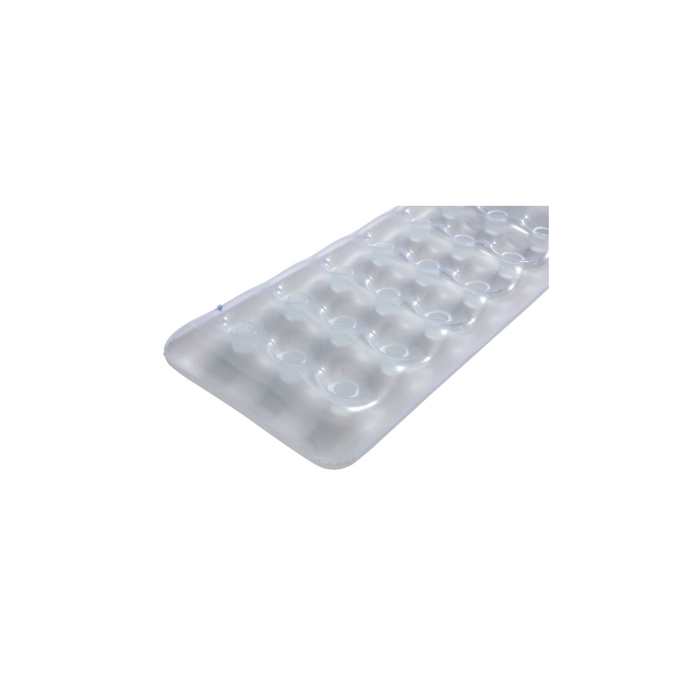 Produktbild för Bestway 43024, Grå, Transparent, Badmadrass, Vinyl, 90 kg, 6...