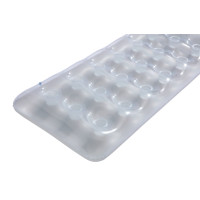 Produktbild för Bestway 43024, Grå, Transparent, Badmadrass, Vinyl, 90 kg, 6...