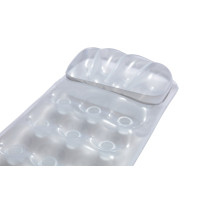 Produktbild för Bestway 43024, Grå, Transparent, Badmadrass, Vinyl, 90 kg, 6...