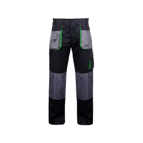 LAHTIPRO Lahti Pro arbetsbyxor bomull svart/grön storlek XL (L4050656...