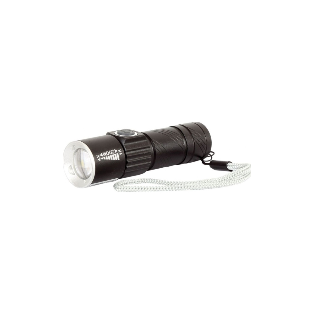 Produktbild för Pro-Line ficklampa AKUM. ALU LED ZOOM USB 50/100/FLASH PROLI...