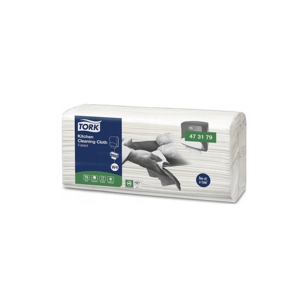 Produktbild för Aftørringsklud Tork Køkken 1-lag 415x355 mm Non-Wowen
