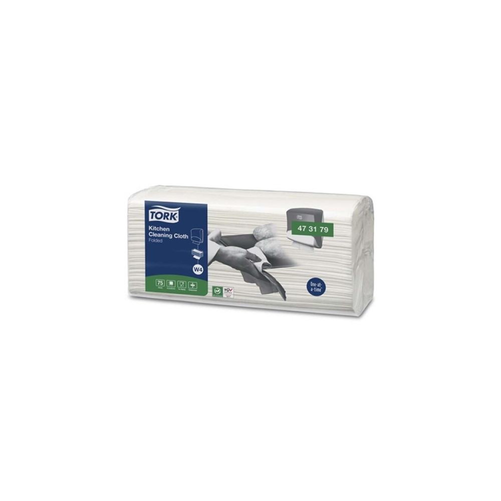Produktbild för Aftørringsklud Tork Køkken 1-lag 415x355 mm Non-Wowen
