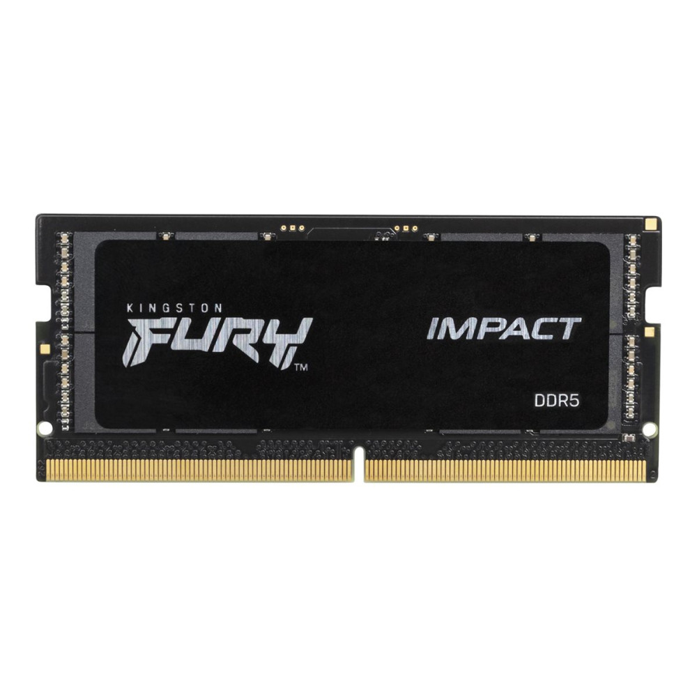 Produktbild för Kingston FURY Impact - DDR5 - modul - 16 GB - SO DIMM 262-pin - 4800 MHz / PC5-38400 - ej buffrad