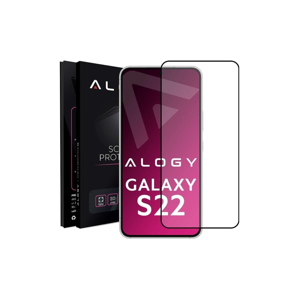 Produktbild för Alogy Tempered glass for Alogy Full Glue case friendly for S...
