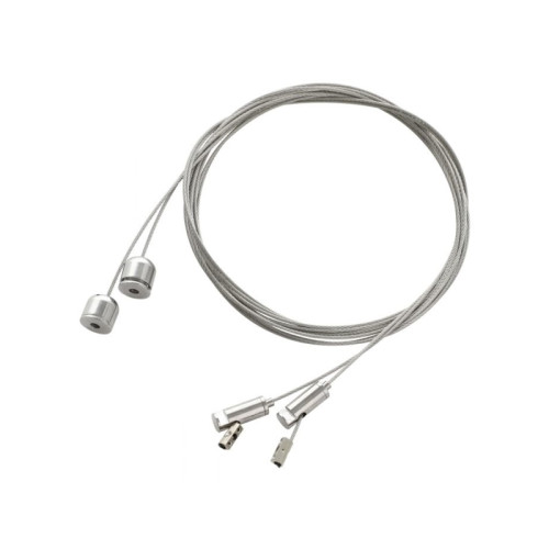 EGLO EGLO 98804, Förlängningssladd, Silver, Stål, 1,5 cm, 80 g, 2...