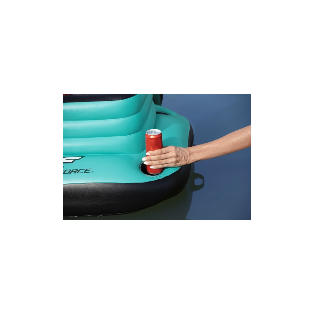 Produktbild för Bestway 43191, Svart, Grå, Orange, 49 l, 8 styck, 670 mm, 88...
