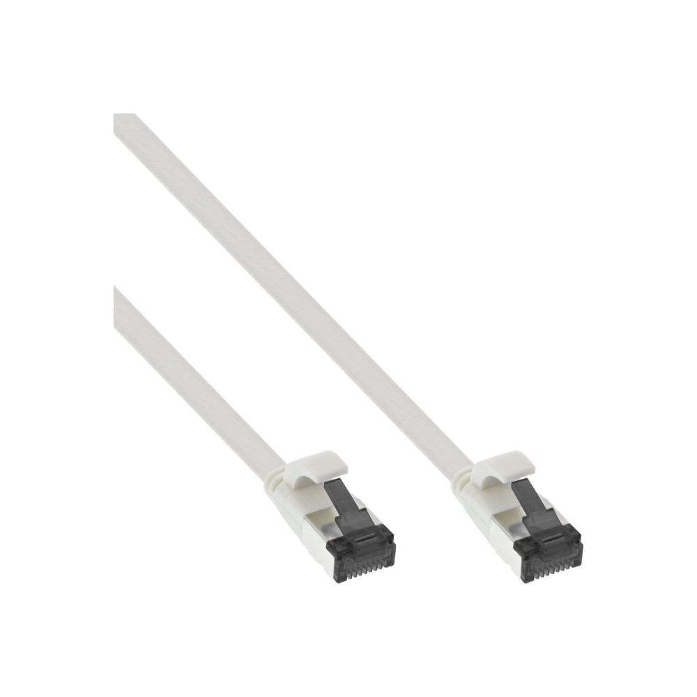 Produktbild för InLine patch-kabel - 25 cm - vit