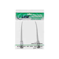 Produktbild för InLine patch-kabel - 25 cm - vit