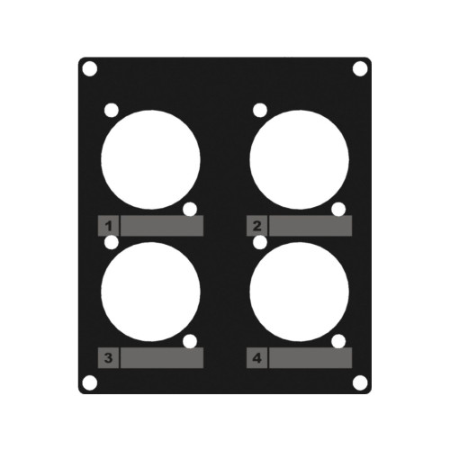 Caymon Caymon CAYMON CASY203/B CASY 2 space cover plate