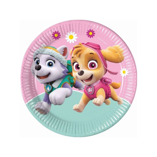Procos PROCOS Papperstallrikar Paw Patrol Skye &amp Everest, 23 cm,...