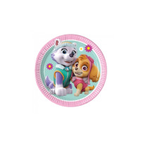 Produktbild för PROCOS Papperstallrikar Paw Patrol Skye &amp Everest, 23 cm,...