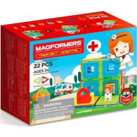 Produktbild för Magnetiska byggklossar City