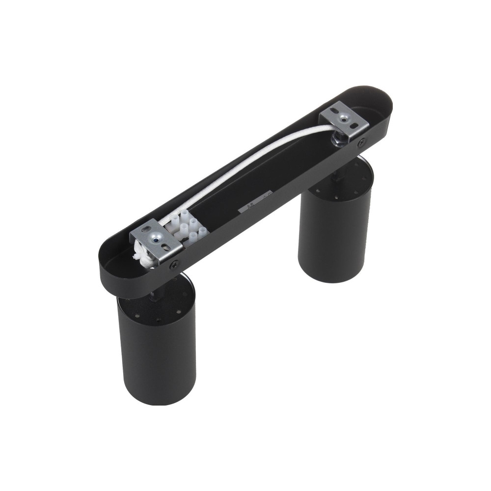 Produktbild för Maclean vägg- och takarmatur, spot, rörlig, aluminium, 2xGU1...