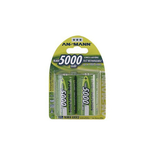 ANSMANN-ENERGY ANSMANN batteri - 2 x D - NiMH