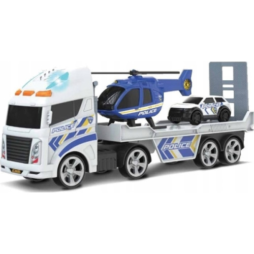 Teamsterz Teamsterz playset Police helikoptertransport med ljus & ljud...