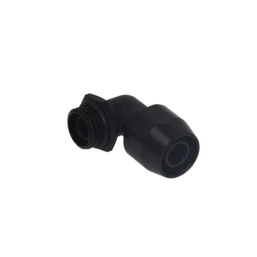 Alphacool Alphacool 17455, Svart, Slangkoppling, mässing, 1/4", 90°, 2...