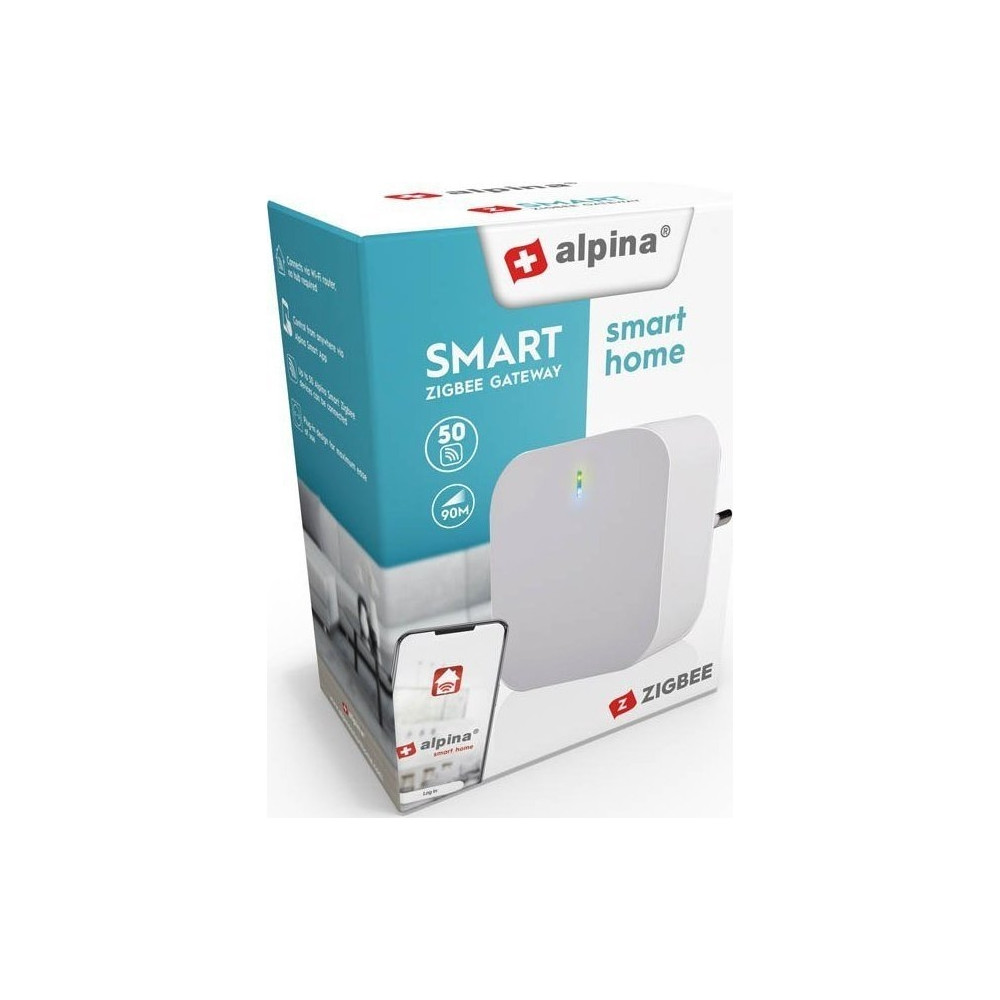 Produktbild för Alpina Zigbee hub/gateway för att ansluta enheter i denna st...