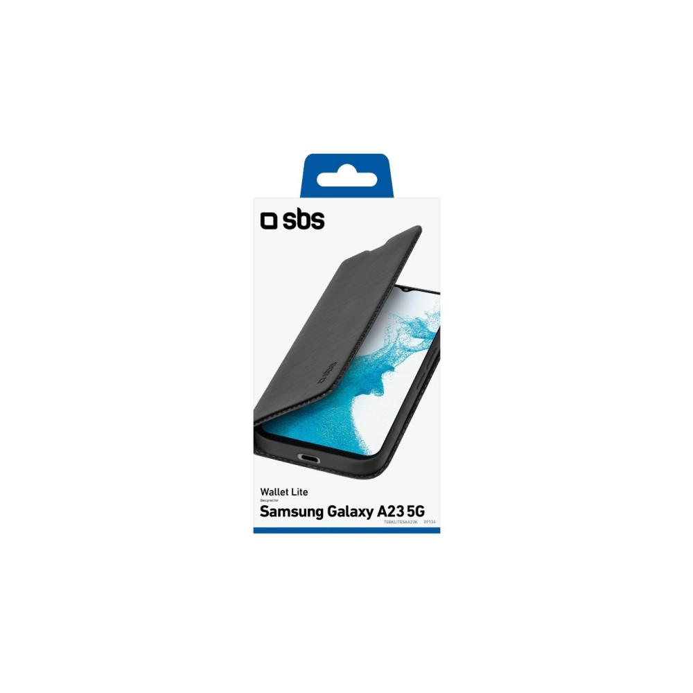 Produktbild för SBS Wallet Lite, Plånbok, Samsung, Galaxy A23 5G, 16,8 cm (6...