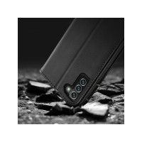 Produktbild för Dux Ducis Hivo läder flipcover äkta läder plånbok för kort o...