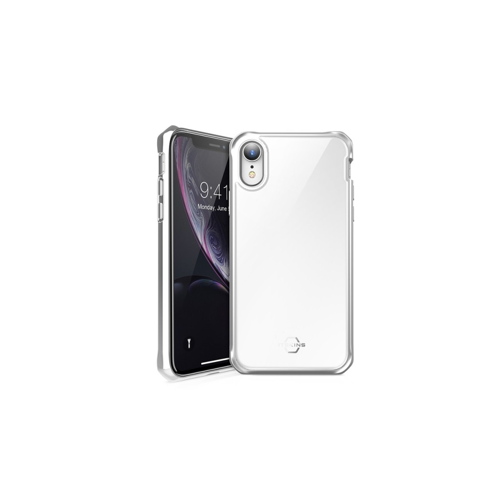 Produktbild för ITSKINS AP61-IRIDM-SLVR, Kantskydd, Apple, iPhone XR, 15,5 c...