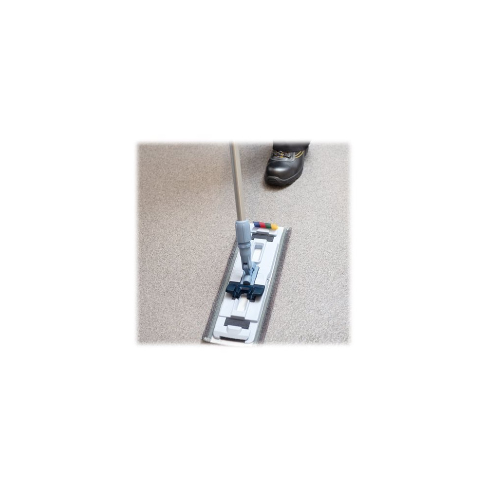 Produktbild för Vileda Professional UltraSpeed Safe mop - mopptrasa - polyestermikrofiber - mörkgrå - paket med 20