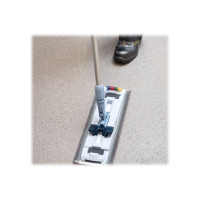 Produktbild för Vileda Professional UltraSpeed Safe mop - mopptrasa - polyestermikrofiber - mörkgrå - paket med 20