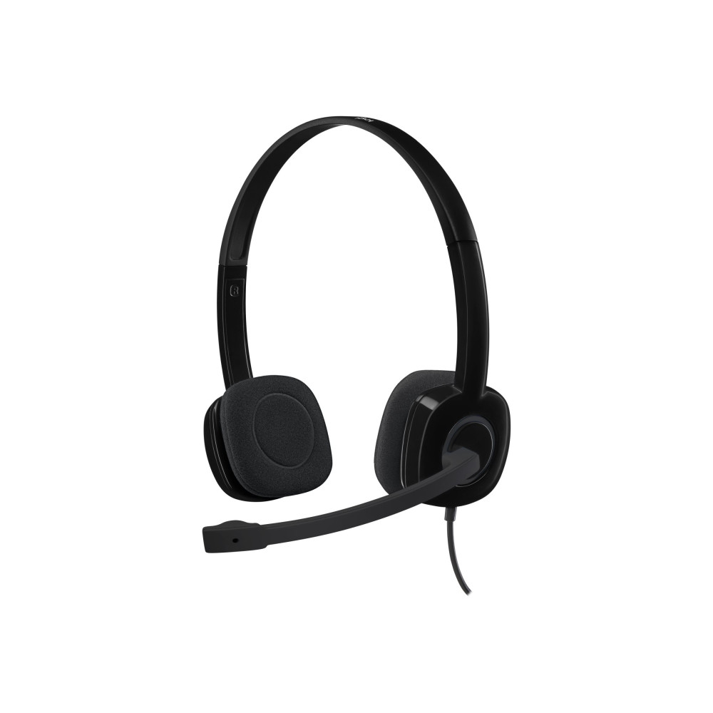 Produktbild för Logitech H151 Stereo Headset with Noise-Cancelling Mic - headset