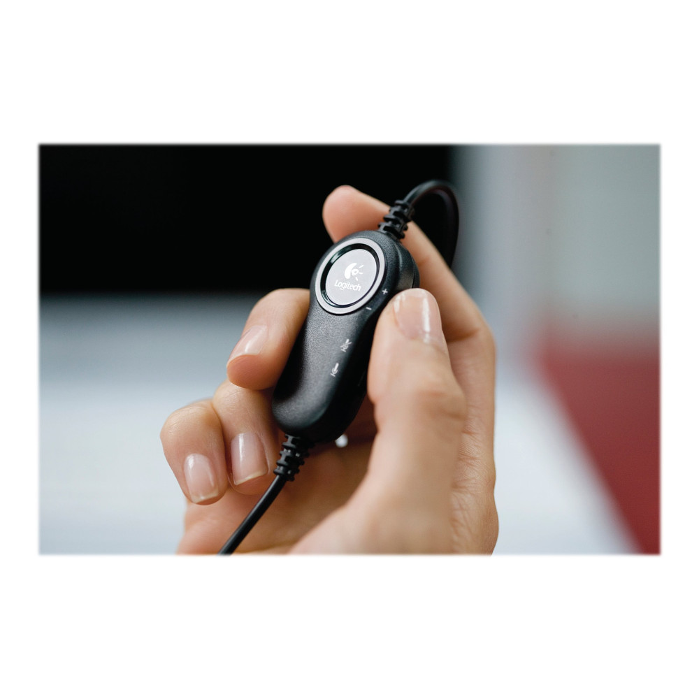 Produktbild för Logitech H151 Stereo Headset with Noise-Cancelling Mic - headset