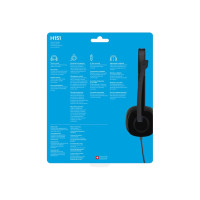 Produktbild för Logitech H151 Stereo Headset with Noise-Cancelling Mic - headset