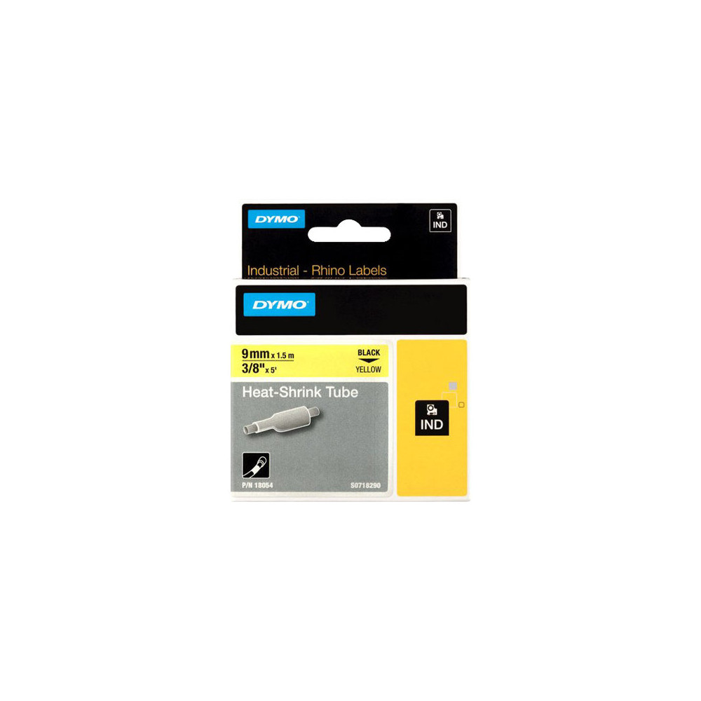 Produktbild för DYMO RhinoPRO Heat shrink tubing - fodral - Rulle (0,9 cm x 5,5 m)