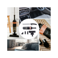 Produktbild för Adler AD 7049, 2-in-1 stick vacuum, Utan påse, Svart, Koppar...