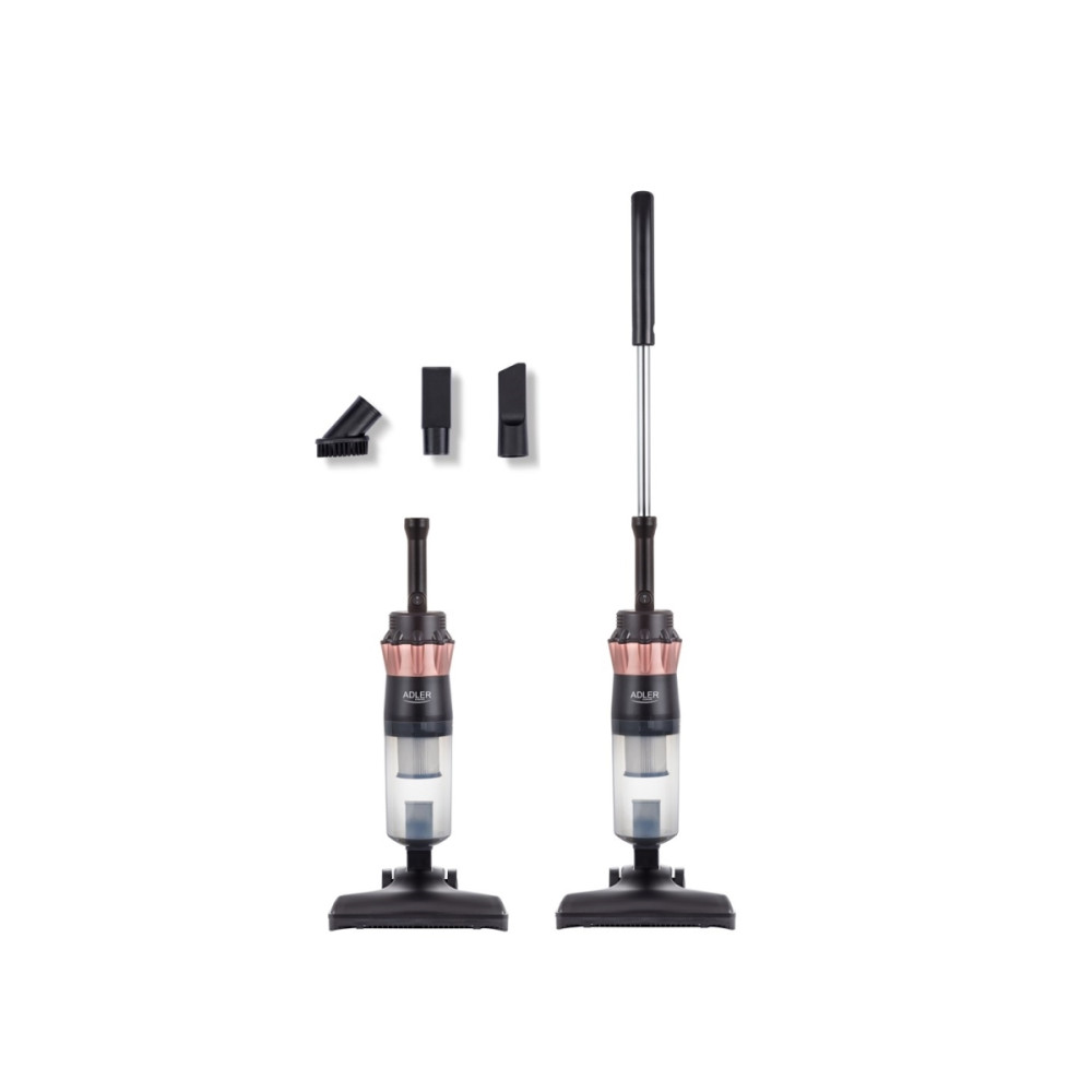 Produktbild för Adler AD 7049, 2-in-1 stick vacuum, Utan påse, Svart, Koppar...