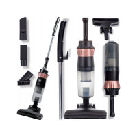 Produktbild för Adler AD 7049, 2-in-1 stick vacuum, Utan påse, Svart, Koppar...
