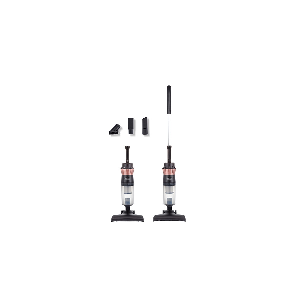 Produktbild för Adler AD 7049, 2-in-1 stick vacuum, Utan påse, Svart, Koppar...