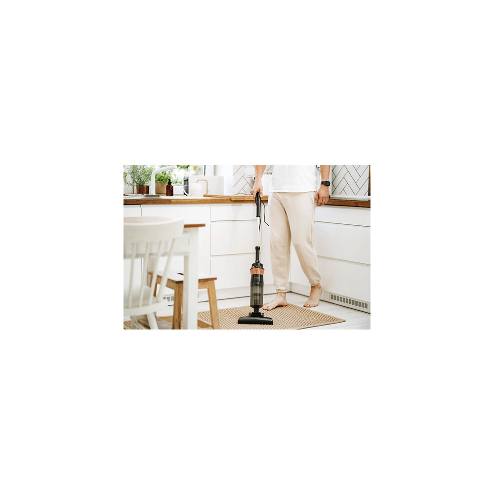 Produktbild för Adler AD 7049, 2-in-1 stick vacuum, Utan påse, Svart, Koppar...