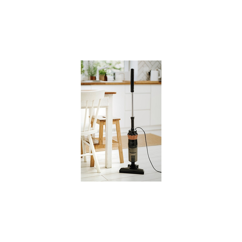 Produktbild för Adler AD 7049, 2-in-1 stick vacuum, Utan påse, Svart, Koppar...