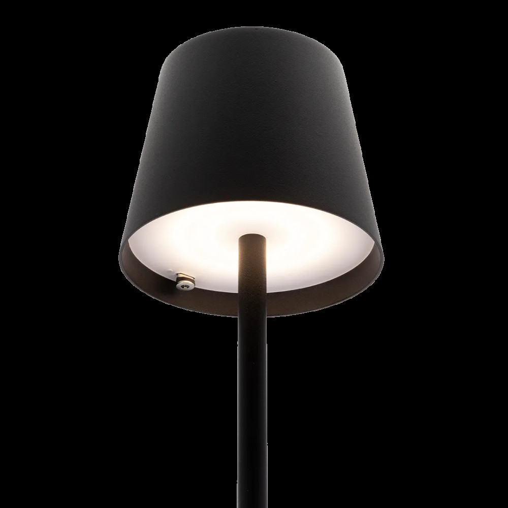 Produktbild för Securit® LED-bordlampa FELINE inkl. laddkabel för nätanslutn...