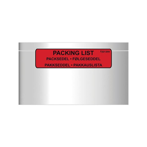 DOCUSTICK Følgeseddellomme M65 med tryk Value Range