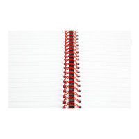 Produktbild för Oxford Black n' Red - anteckningsblock - A4 - 70 ark