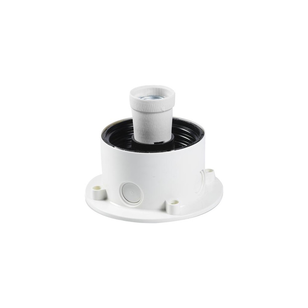 Produktbild för Varta tak-/vägglampa 60W, Ø130 mm, vit, E27