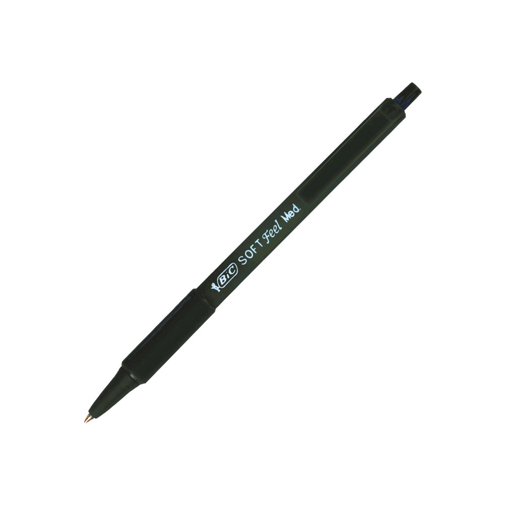 Produktbild för Kuglepen BIC Soft Feel sort