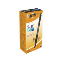 Produktbild för Kuglepen BIC Soft Feel sort