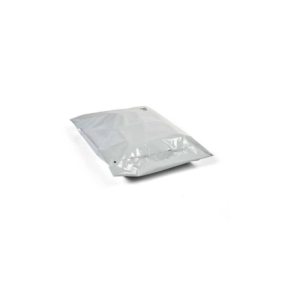 Produktbild för Forsendelsesposer 230x325 mm hvid, PE, i 100% genanvendt pla...