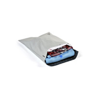 Produktbild för Forsendelsesposer 230x325 mm hvid, PE, i 100% genanvendt pla...