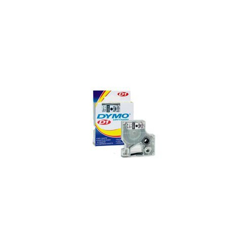 DYMO DYMO D1 - etiketttejp - 1 kassett(er) - Rulle (1,27 cm x 7 m)