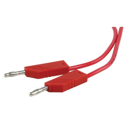 Hirschmann Hirschmann RH-MLN100R, Testkabel, Röd, mässing, Koppar, Nick...