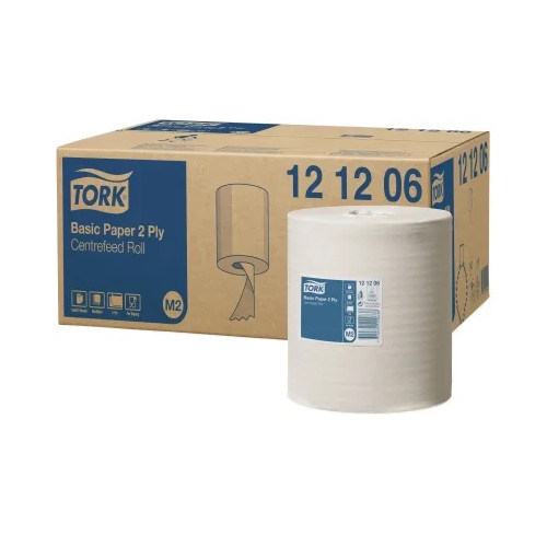 TORK Tork Universal Wiper 320 M2 - pappershandduk - 457 ark - centrumdragvals - 160 cm - vit